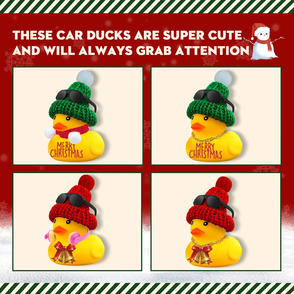 4pcs Rubber Duck Home Decoration Smooth Car Ornament Portable Decorations Baby Toys Safety Multipurpose for Children Party Gifts
4pcs Rubber Duck Home Decoration Smooth Car Ornament Portable Decorations Baby Toys Safety Multipurpose for Children Party Gifts