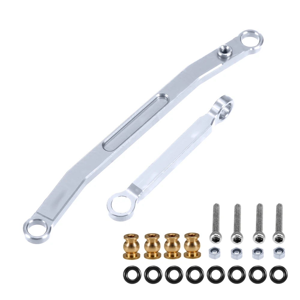 for Axial SCX24 90081 1/24 RC Crawler Car Metal Steering Rod Tie Links Linkage Pull Rod Upgrade Parts Accessories,2
for Axial SCX24 90081 1/24 RC Crawler Car Metal Steering Rod Tie Links Linkage Pull Rod Upgrade Parts Accessories,2