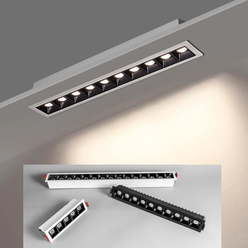 Dimmable LED Ceiling Lights 2w4w6w10W20W30W Recessed Strip CREE Shoot light COB Grille lamp Indoor Lighting LED Canister light
Dimmable LED Ceiling Lights 2w4w6w10W20W30W Recessed Strip CREE Shoot light COB Grille lamp Indoor Lighting LED Canister light