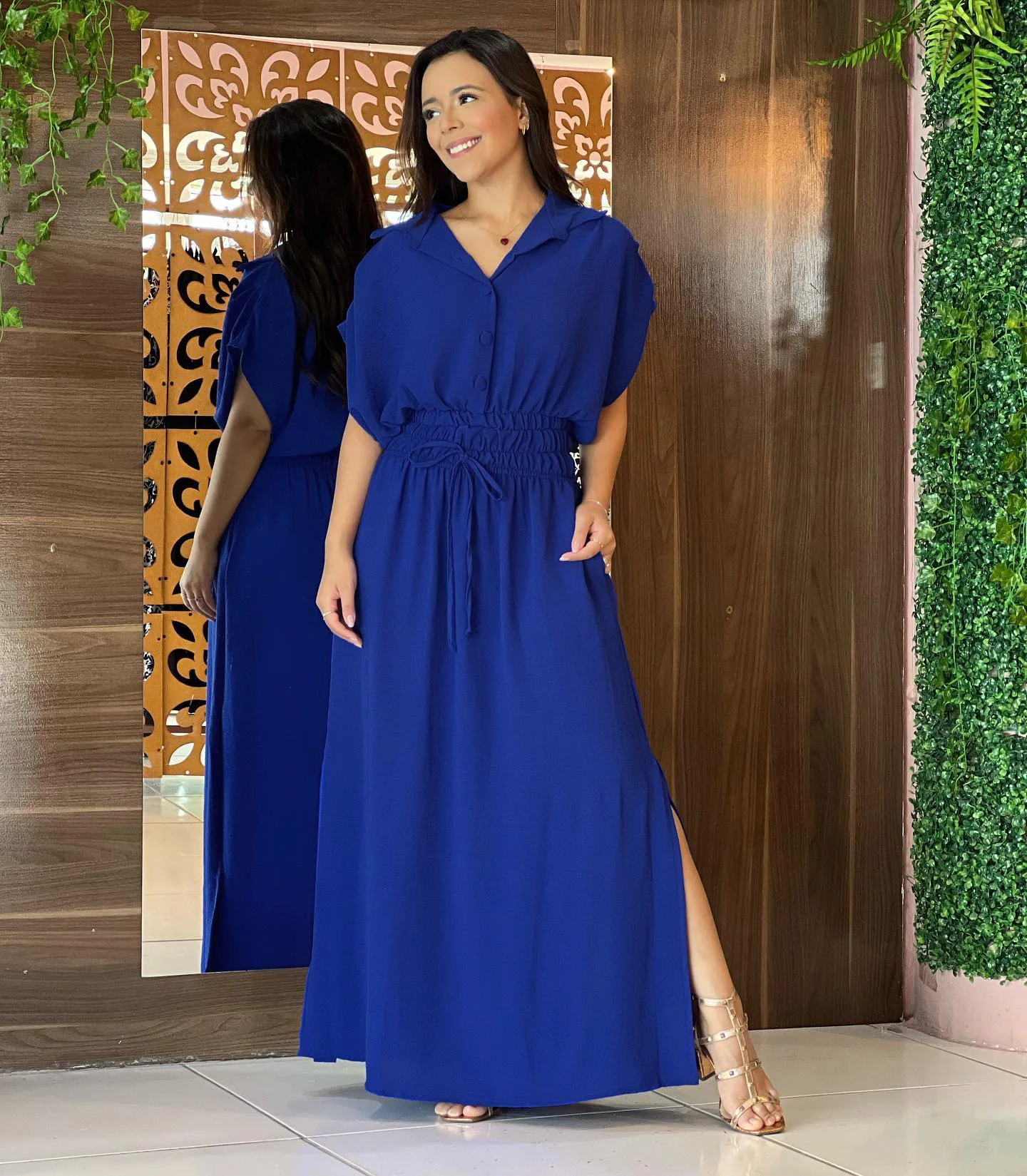 Женский комплект из двух предметов, повседневный однотонный комплект из рубашки на пуговицах с коротким рукавом и юбки с разрезом в уличном стиле, лето
Женский комплект из двух предметов, повседневный однотонный комплект из рубашки на пуговицах с коротким рукавом и юбки с разрезом в уличном стиле, лето