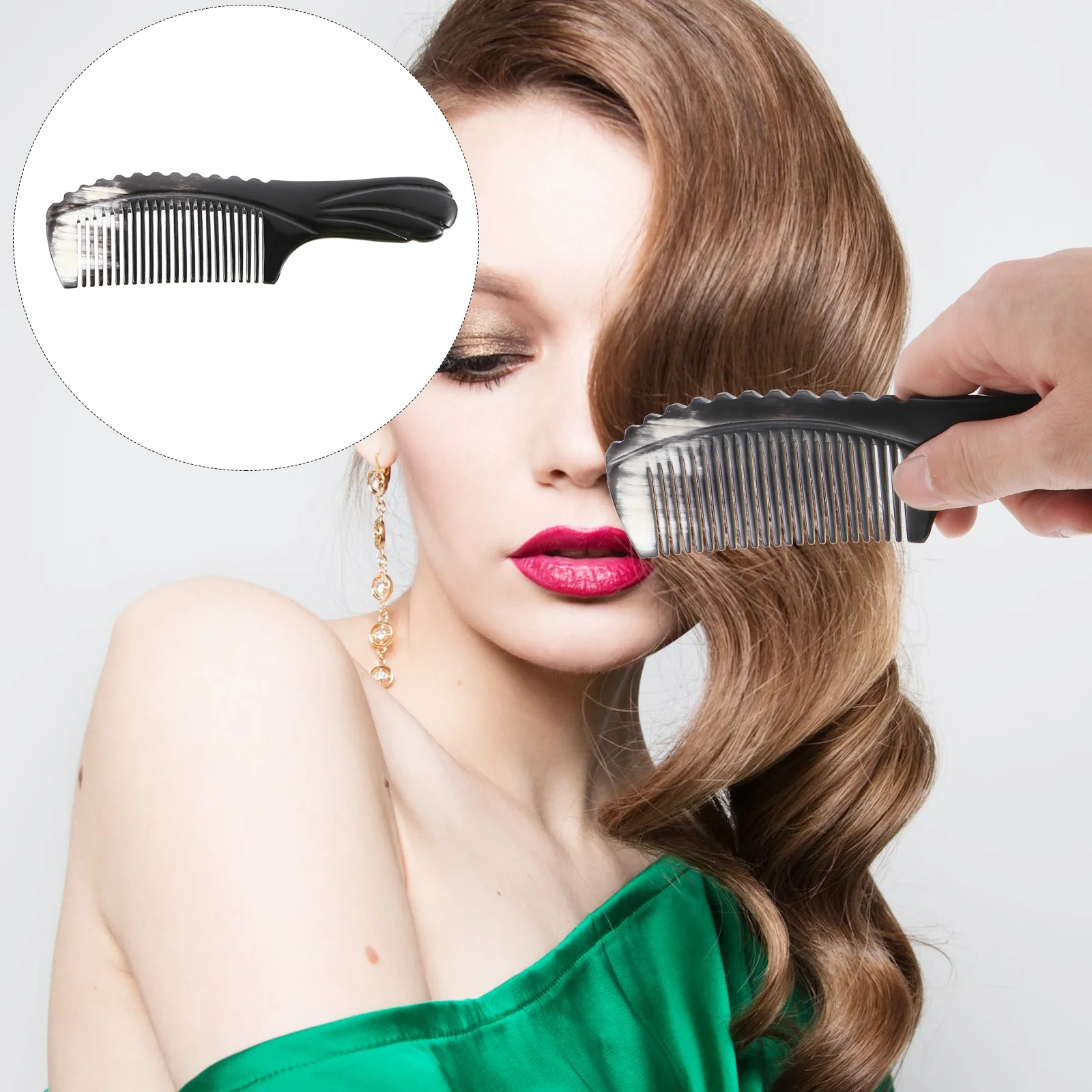 Comb Hairdetangling Combsmassage Brush Portable Natural Blackwaving Thick Curly Pockethairbrush
Comb Hairdetangling Combsmassage Brush Portable Natural Blackwaving Thick Curly Pockethairbrush