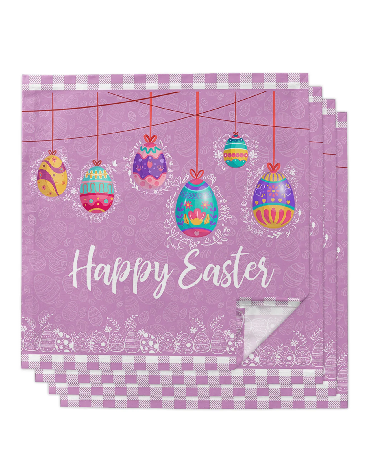 4pcs Easter Egg Watercolor Spring Flowers Square 50cm Table Napkin Wedding Decoration Table Cloth Kitchen Dinner Serving Napkins
4pcs Easter Egg Watercolor Spring Flowers Square 50cm Table Napkin Wedding Decoration Table Cloth Kitchen Dinner Serving Napkins