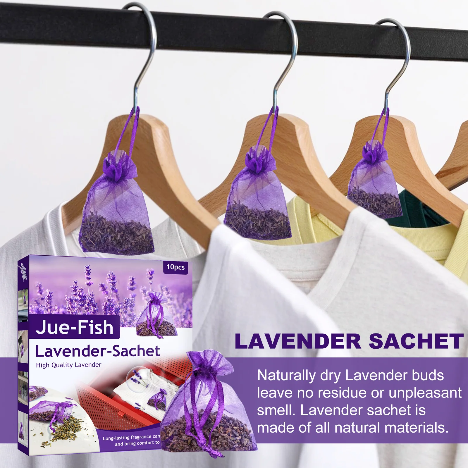 10pcs Lavender Flavor Cabinet Air Fresheners Hanging Sachet Bag Wardrobe Car Deodorizing Natural Lavender Sachets Dried Flower
10pcs Lavender Flavor Cabinet Air Fresheners Hanging Sachet Bag Wardrobe Car Deodorizing Natural Lavender Sachets Dried Flower