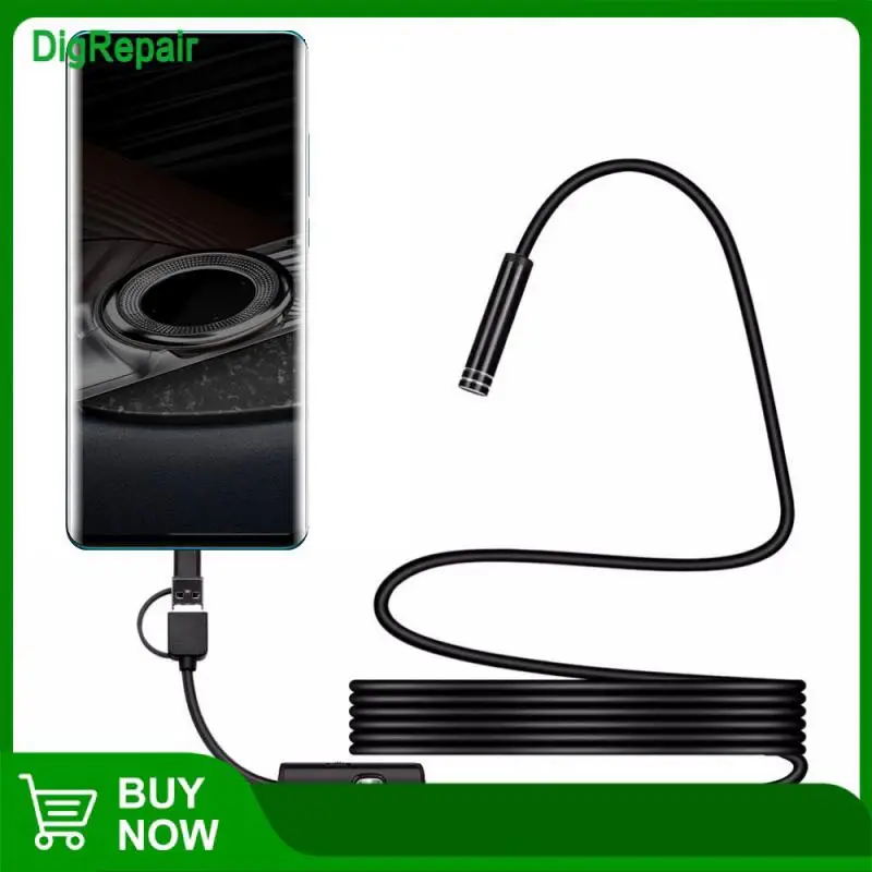 3 In 1 Micro-cameras Flexible Wire Waterproof Mini Usb Endoscope High Resolution Wire Borescope Detector Inspection Camera Black
3 In 1 Micro-cameras Flexible Wire Waterproof Mini Usb Endoscope High Resolution Wire Borescope Detector Inspection Camera Black