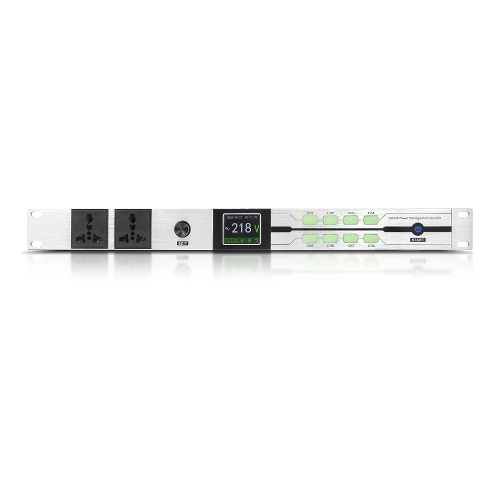 Engineering 8+2 channel output multi-function power supply sequence controller with voltage display
Engineering 8+2 channel output multi-function power supply sequence controller with voltage display