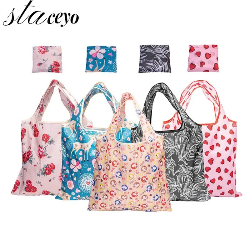 Thick Large Shopping Bag Reusable Polyester Portable Shoulder Women's Water Proof Bags Folding Foldable Pouch Shopping Bags
Thick Large Shopping Bag Reusable Polyester Portable Shoulder Women's Water Proof Bags Folding Foldable Pouch Shopping Bags