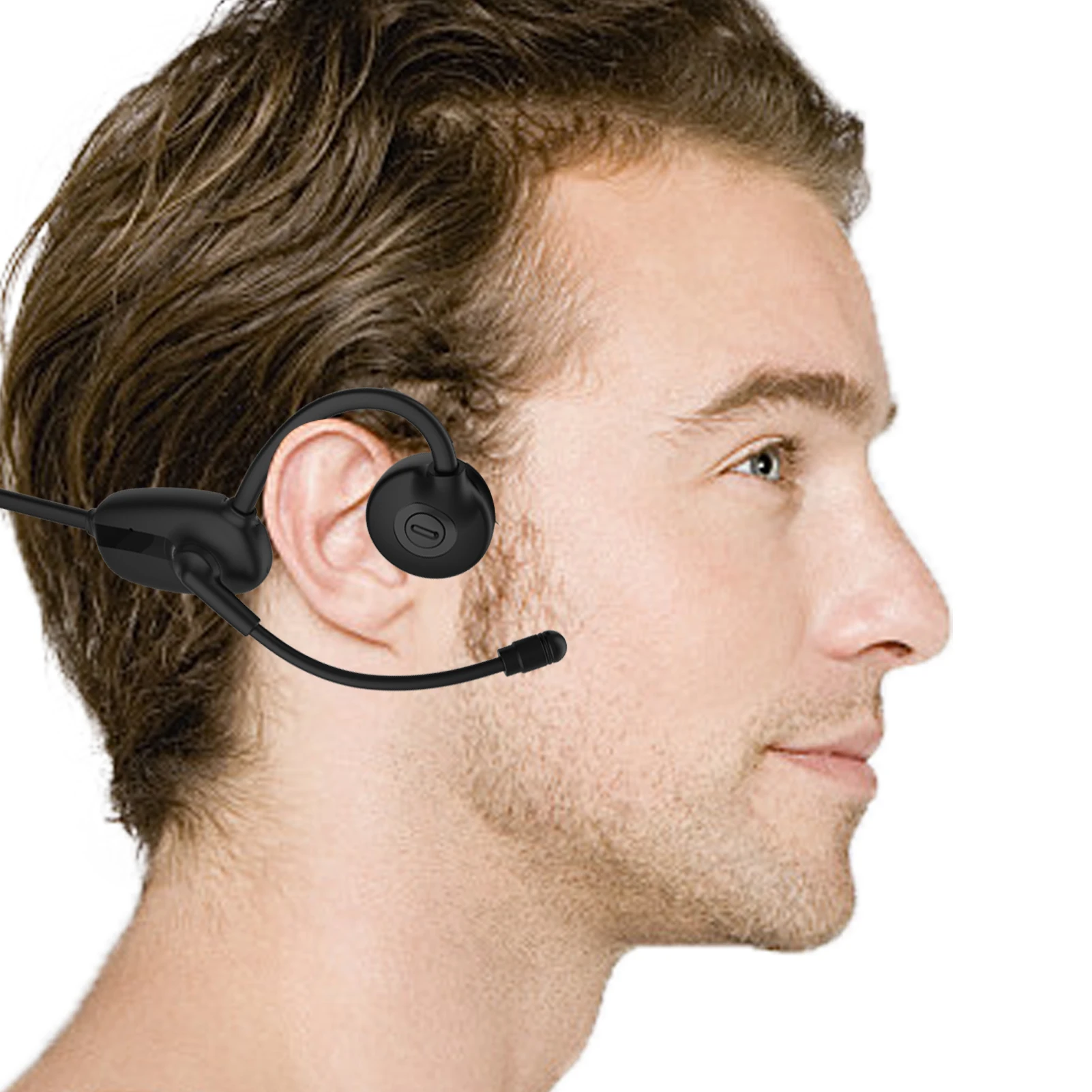 Bone Conduction Headphones Workout Headphones Lightweight Behind The Neck Blue Tooth 5.3 Headphones With Ear Hook
Bone Conduction Headphones Workout Headphones Lightweight Behind The Neck Blue Tooth 5.3 Headphones With Ear Hook