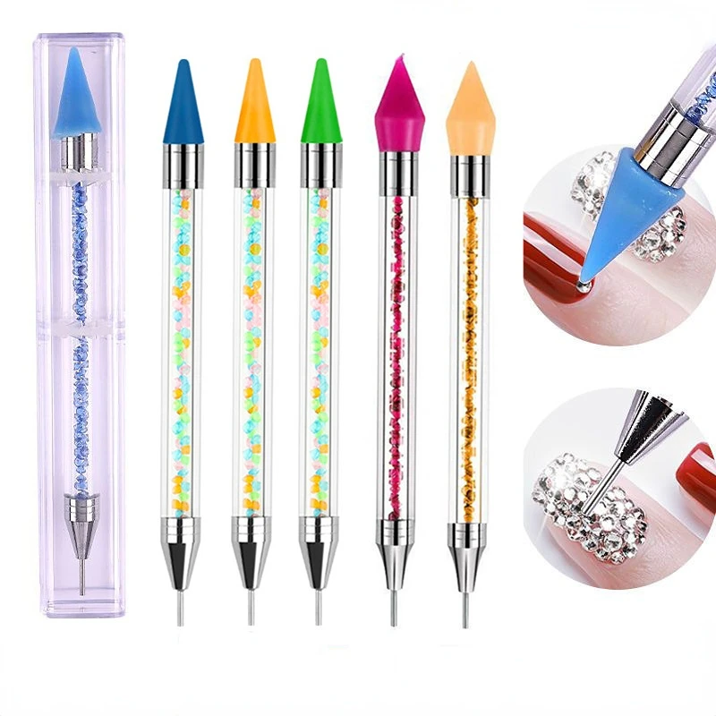 Crystal Pen Picking Up Rhinestones Gems Sticky Wax Pencil DIY Tools for Nail Art Cloth Diamond Picker Painting
Crystal Pen Picking Up Rhinestones Gems Sticky Wax Pencil DIY Tools for Nail Art Cloth Diamond Picker Painting