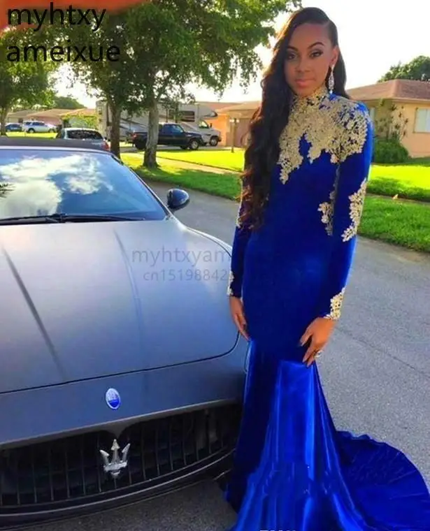 Sexy South African Black Girls Blue Prom Dresses Sleeves Wear Formal Evening Party Gowns Plus Size Prom Custom Dresses
Sexy South African Black Girls Blue Prom Dresses Sleeves Wear Formal Evening Party Gowns Plus Size Prom Custom Dresses