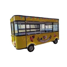 OEM Customize Mobile Street Ice Cream Vending Carts Fast Food Truck Used Car Kiosk Van Hot Dog Trailers for Sale Europe