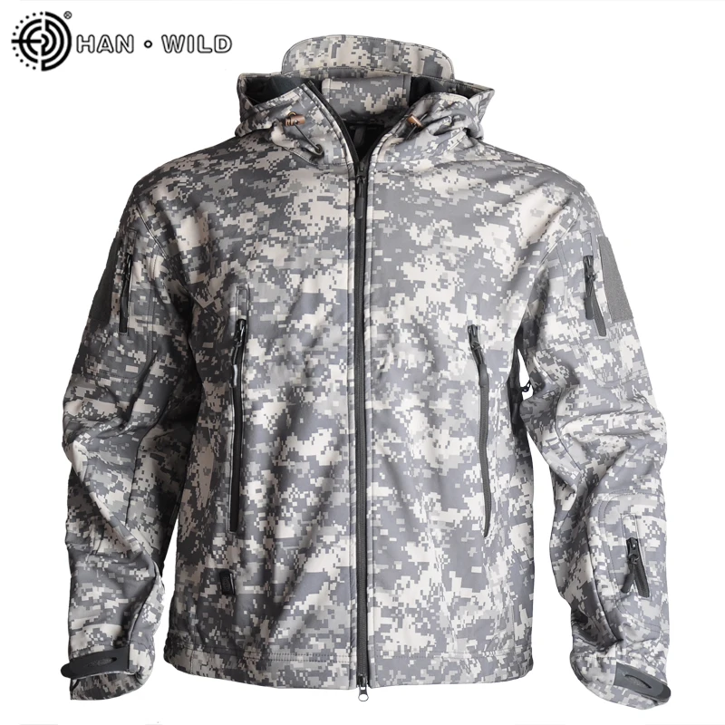 Куртка HAN WILD Army Shark Skin, классическая одежда из мягкой ракушки, тактическая ветрозащитная водонепроницаемая куртка, Мужское пальто с капюшоно...
Куртка HAN WILD Army Shark Skin, классическая одежда из мягкой ракушки, тактическая ветрозащитная водонепроницаемая куртка, Мужское пальто с капюшоно...
