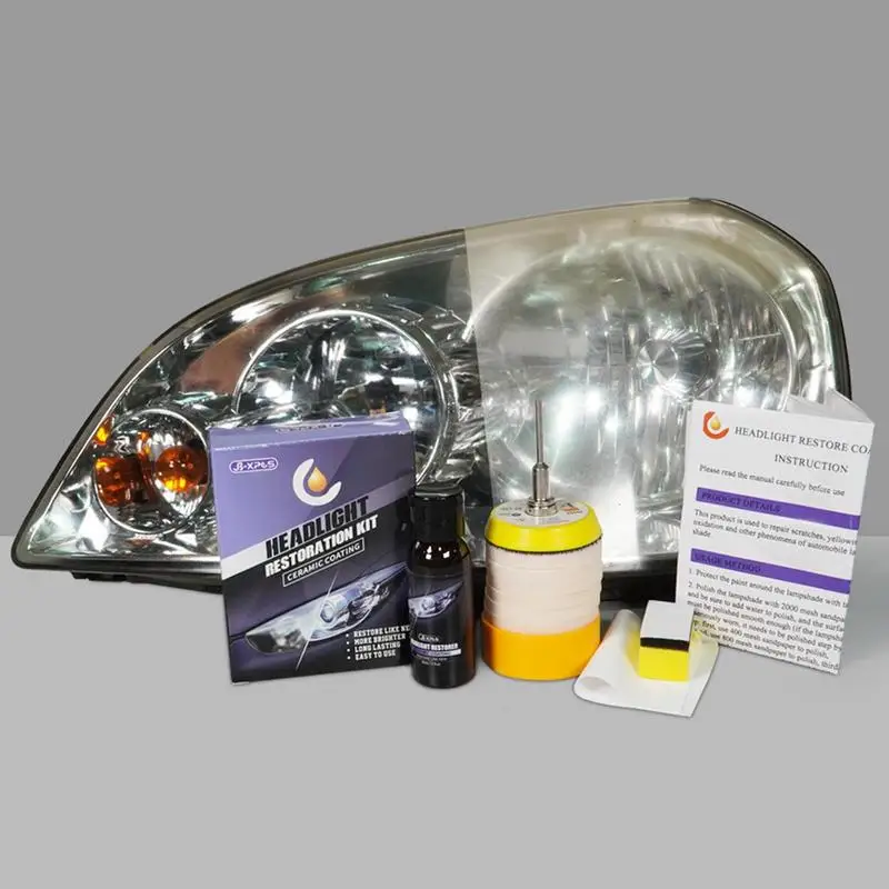 Headlight Restorer Renovation Kits For Headlight Scratch Remover Fluid Portable Head Lamb Repair Polish Auto Accessories
Headlight Restorer Renovation Kits For Headlight Scratch Remover Fluid Portable Head Lamb Repair Polish Auto Accessories