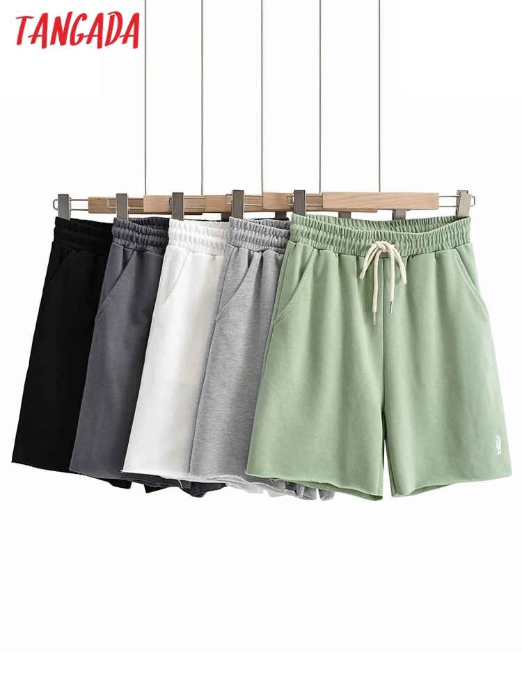 Tangada 2022 New Women Elegant Solid Embroidery Shorts Strethy Waist Pockets Shorts Pantalones 4P105
Tangada 2022 New Women Elegant Solid Embroidery Shorts Strethy Waist Pockets Shorts Pantalones 4P105