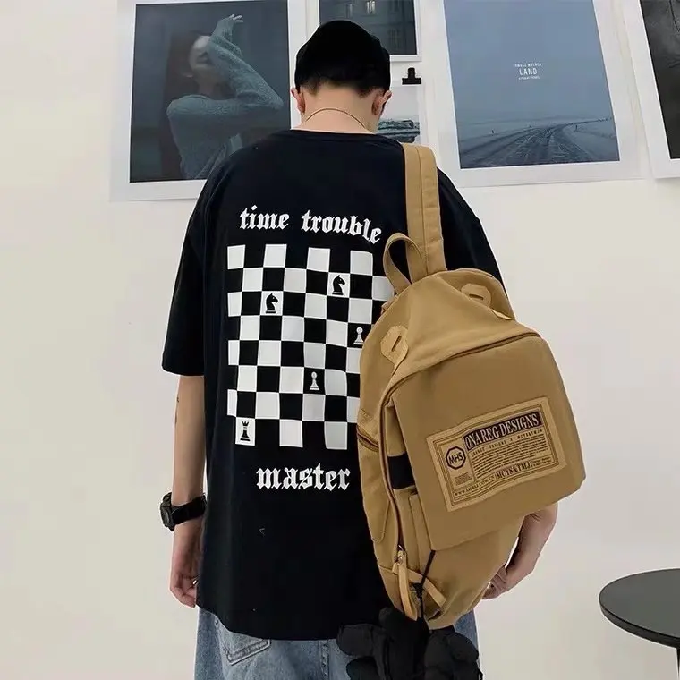 Retro American checkerboard short-sleeved T-shirt Men's Tide Summer oversize Couple Half Sleeve ins Tide Brand Joker Top
Retro American checkerboard short-sleeved T-shirt Men's Tide Summer oversize Couple Half Sleeve ins Tide Brand Joker Top