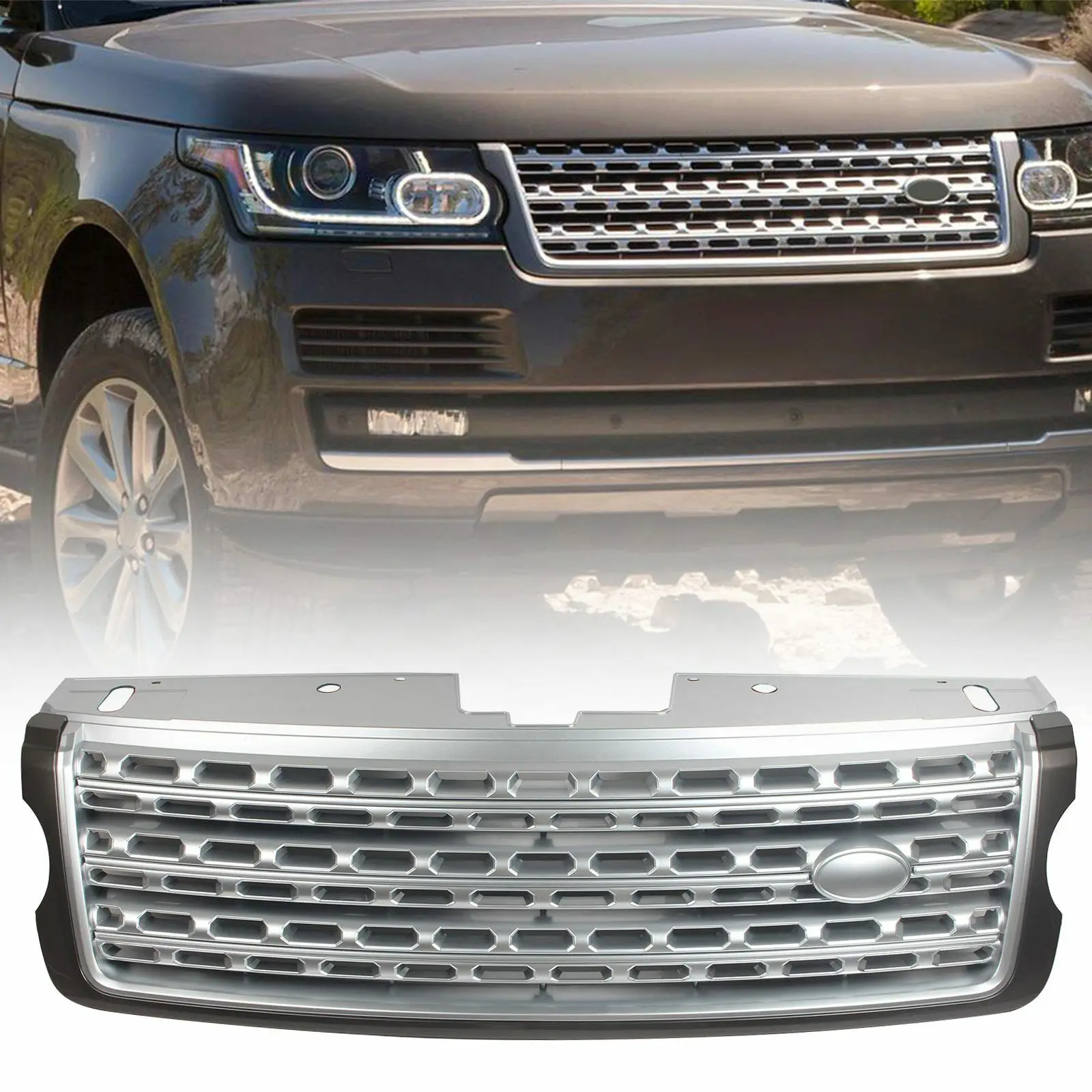 Front Grille Racing Grills For Land Rover Range Rover 2013 2014 2015 2016 2017 LR055880
Front Grille Racing Grills For Land Rover Range Rover 2013 2014 2015 2016 2017 LR055880