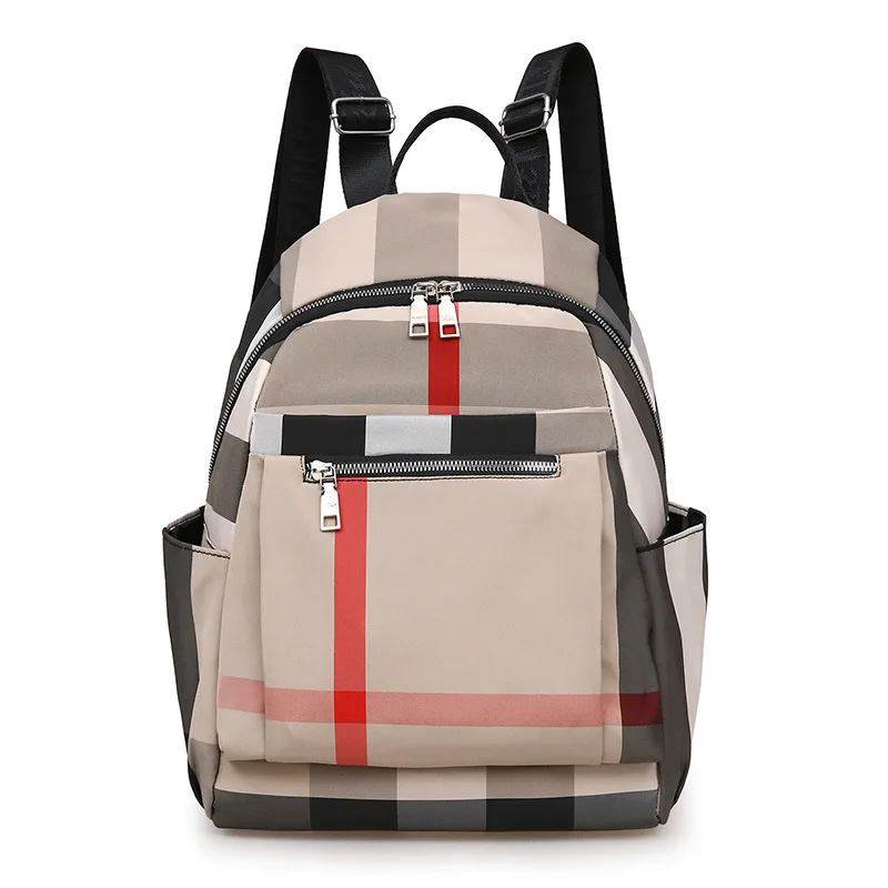 2022 New Casual Vintage Plaid Backpack Women Waterproof Nylon School Bags for Teenage Girls High Quality Fashion Travel Rucksack
2022 New Casual Vintage Plaid Backpack Women Waterproof Nylon School Bags for Teenage Girls High Quality Fashion Travel Rucksack