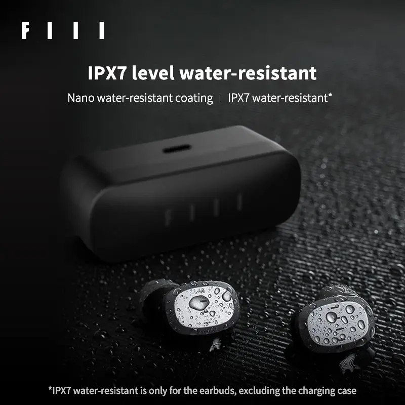 FIIL T1 Lite Sports IPX7 Waterproof Earbuds Wireless Bluetooth 5.2 TWS Headphones 32H Long Battery Life Low Latency Earphones
FIIL T1 Lite Sports IPX7 Waterproof Earbuds Wireless Bluetooth 5.2 TWS Headphones 32H Long Battery Life Low Latency Earphones