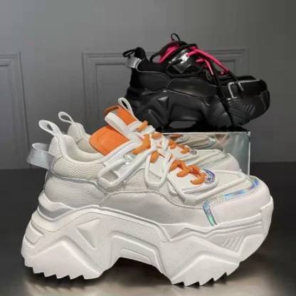 2022 NEW Low-top Platform Women Shoes Retro Lace-up Ladies Casual Sneakers Daddy Shoes shoes for women women shoes 
2022 NEW Low-top Platform Women Shoes Retro Lace-up Ladies Casual Sneakers Daddy Shoes shoes for women women shoes