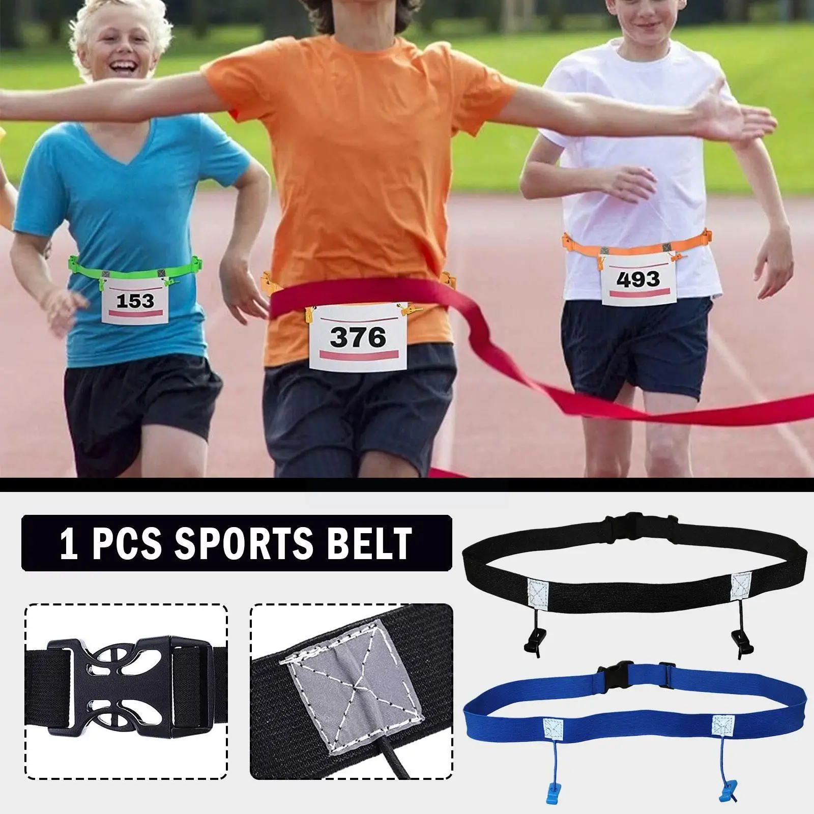Triathlon Marathon Race Number Belt for Men Women Running Waist Pack Cloth Bib Holder Run Bag with 6 Gel Loops Startnummern P1T8
Triathlon Marathon Race Number Belt for Men Women Running Waist Pack Cloth Bib Holder Run Bag with 6 Gel Loops Startnummern P1T8