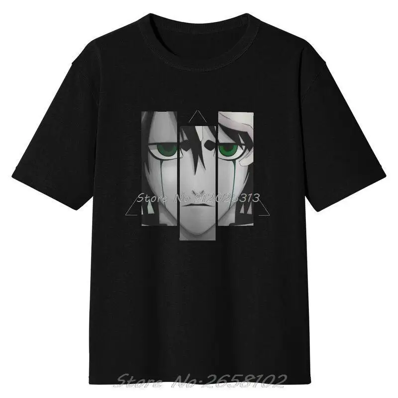 Ulquiorra Cifer T-shirt Men Fashion T Shirts Short Sleeve Anime Manga Bleach Tshirt Cotton Hip Hop Tees Harajuku Streetwear
Ulquiorra Cifer T-shirt Men Fashion T Shirts Short Sleeve Anime Manga Bleach Tshirt Cotton Hip Hop Tees Harajuku Streetwear