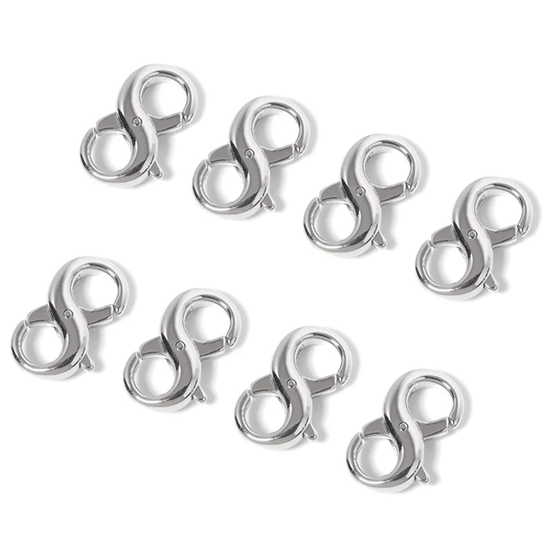 Double Open Lobster Clasp Necklace Bracelet Extension Clasp For DIY Jewelry Repair Kit Bracelet Necklace Jewelry Closure
Double Open Lobster Clasp Necklace Bracelet Extension Clasp For DIY Jewelry Repair Kit Bracelet Necklace Jewelry Closure
