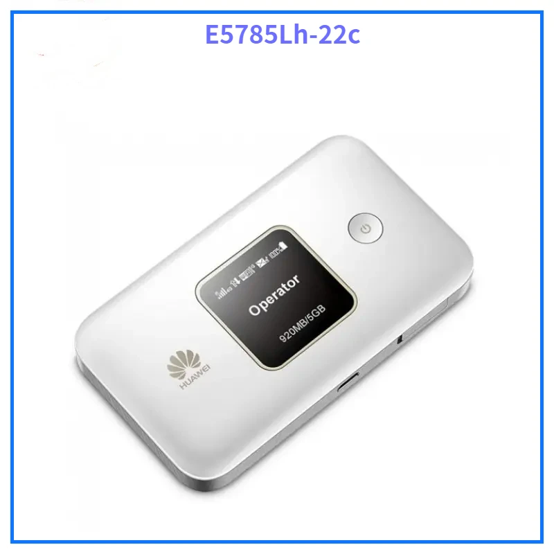Разблокированный Мобильный Wi-Fi роутер Huwei E5785Lh-22c 4G LTE Cat6, 3000 мАч, 4G, мобильный роутер E5785
Разблокированный Мобильный Wi-Fi роутер Huwei E5785Lh-22c 4G LTE Cat6, 3000 мАч, 4G, мобильный роутер E5785
