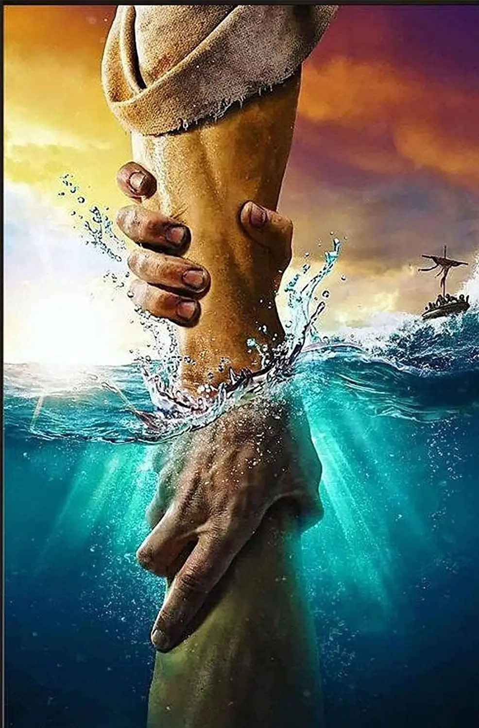 Винтажный металлический жестяной знак граманского цвета, он ходит по воде, Забавный Ретро настенный знак 8x12 дюймов 
Винтажный металлический жестяной знак граманского цвета, он ходит по воде, Забавный Ретро настенный знак 8x12 дюймов