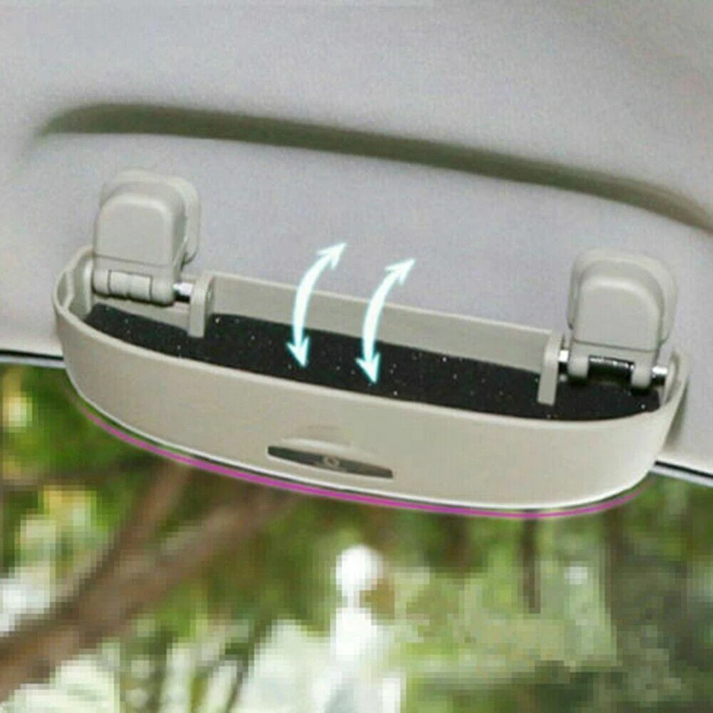 1Pcs Car Sunglasses Plastic Holder Glasses Storage Case Box Grey Sun Visor Storage Braket For Toyota Universal For Most Of Cars
1Pcs Car Sunglasses Plastic Holder Glasses Storage Case Box Grey Sun Visor Storage Braket For Toyota Universal For Most Of Cars