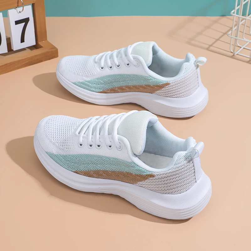 Women's Sports Shoes Autumn Lace-up Vulcanized Shoes Women Casual Thick-soled Sports Shoes Womens Summer Breathable Mesh Shoes
Women's Sports Shoes Autumn Lace-up Vulcanized Shoes Women Casual Thick-soled Sports Shoes Womens Summer Breathable Mesh Shoes