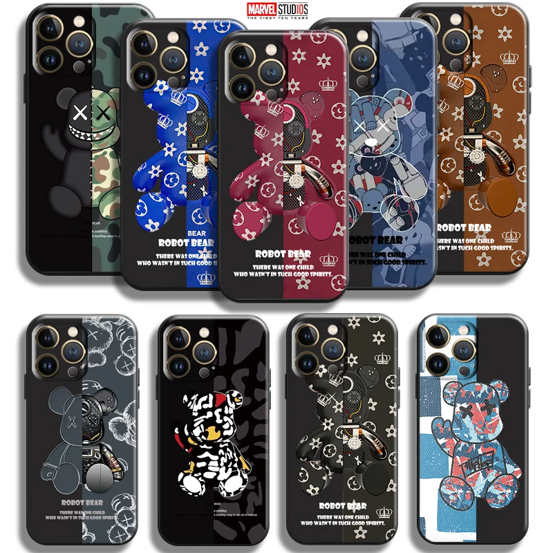 Fashion Luxury Bear For Apple iPhone 13 12 11 Pro Mini X XR XS Max SE 6 6S 7 8 Plus Phone Case Funda Back Carcasa Coque Black
Fashion Luxury Bear For Apple iPhone 13 12 11 Pro Mini X XR XS Max SE 6 6S 7 8 Plus Phone Case Funda Back Carcasa Coque Black