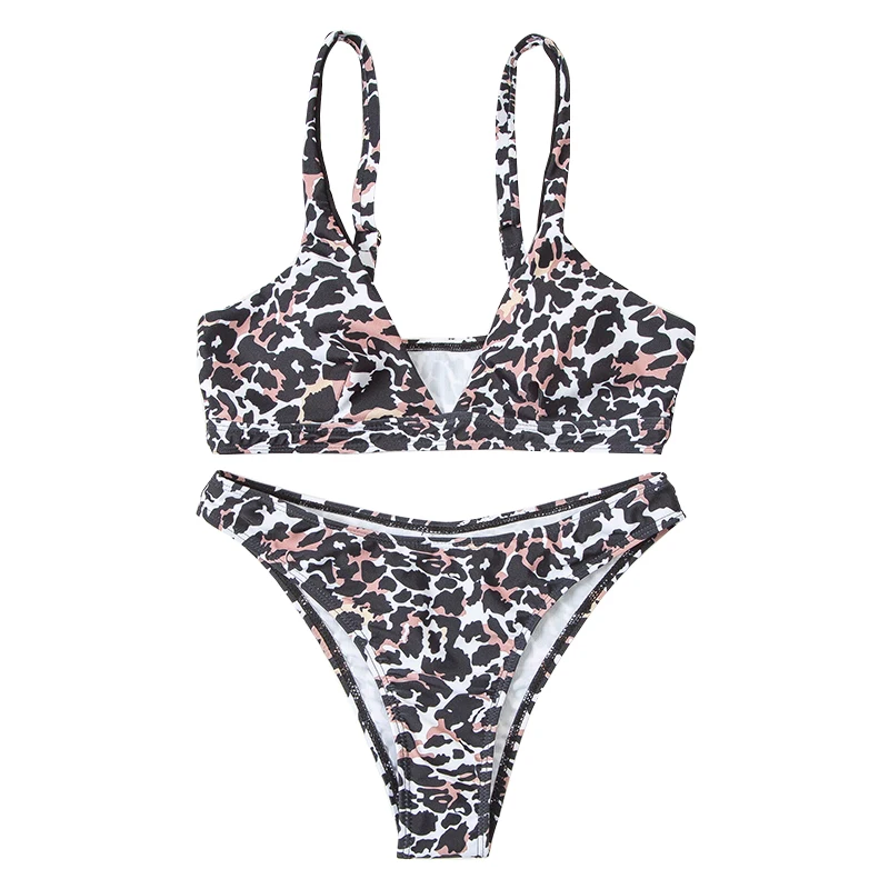 Sexy Leopard Brazilian Bikini 2021 Women Push Up Padded Swimsuit Two Piece Low Waist Swimwear Retro Vintage Swimming Suit
Sexy Leopard Brazilian Bikini 2021 Women Push Up Padded Swimsuit Two Piece Low Waist Swimwear Retro Vintage Swimming Suit