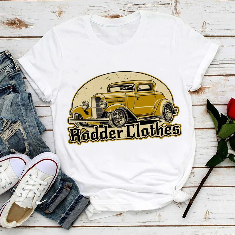 Classic Cars Retro Printed Women's T-Shirt Harajuku Summer Female Tops Tee For Lady Girl Funny Round Neck T Shirt Hipster Tumblr
Classic Cars Retro Printed Women's T-Shirt Harajuku Summer Female Tops Tee For Lady Girl Funny Round Neck T Shirt Hipster Tumblr