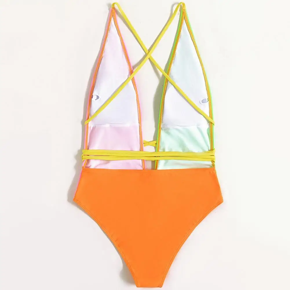 High-quality Women Swimming Suit Slim Quick Dry Women Swimwear Lady Patchwork Summer One-piece Strap Swimsuit
High-quality Women Swimming Suit Slim Quick Dry Women Swimwear Lady Patchwork Summer One-piece Strap Swimsuit