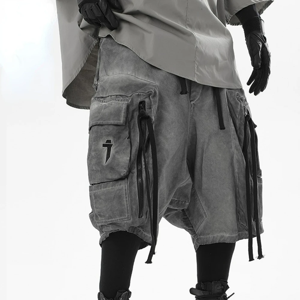 Summer Men Vintage Cargo Shorts Fashion Techwear Streetwear Shorts Functional Shorts Drawstring Elastic Waist Casual Shorts
Summer Men Vintage Cargo Shorts Fashion Techwear Streetwear Shorts Functional Shorts Drawstring Elastic Waist Casual Shorts