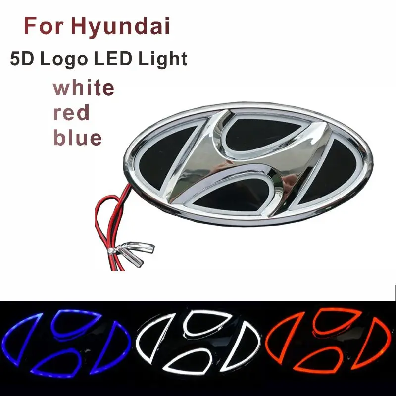 5D Car Front Grille Trunk Logo LED Light Retrofit for Hyundai Ix35 Accent I30 Bayon Genesis Coupe Verna Elantra Tucson Santafe
5D Car Front Grille Trunk Logo LED Light Retrofit for Hyundai Ix35 Accent I30 Bayon Genesis Coupe Verna Elantra Tucson Santafe
