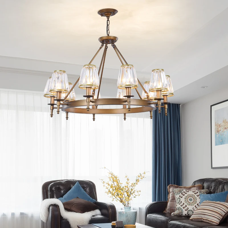 Post-modern light luxury living room crystal chandelier Nordic simple dining room bedroom LED style lamps
Post-modern light luxury living room crystal chandelier Nordic simple dining room bedroom LED style lamps