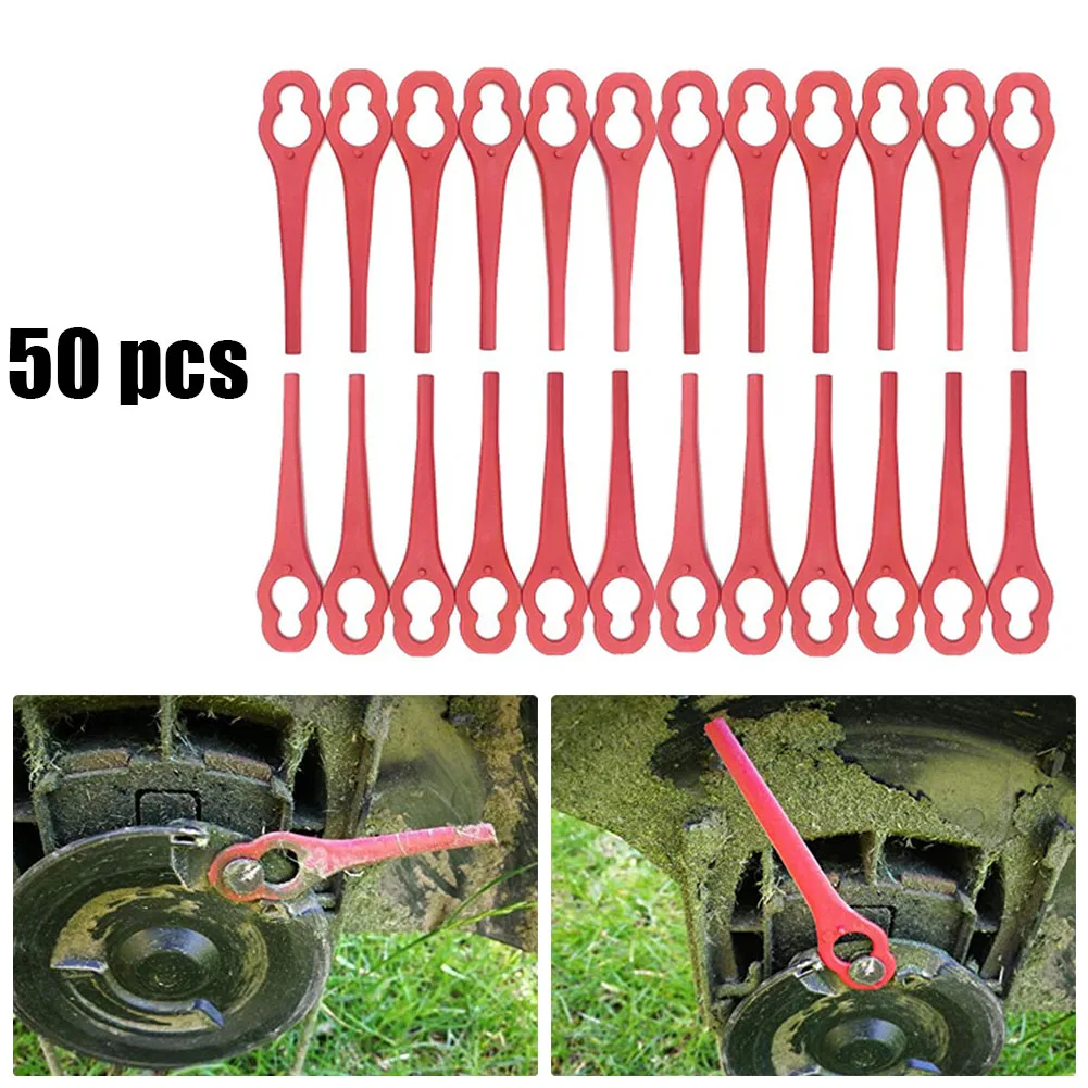 50pcs Plastic Blades For Einhell Cordless Lawn Trimmers GE-CT 18 Li GC-CT 18/24 Li GC-CT 18/24 Li P Grass Trimmer Cutter Blade
50pcs Plastic Blades For Einhell Cordless Lawn Trimmers GE-CT 18 Li GC-CT 18/24 Li GC-CT 18/24 Li P Grass Trimmer Cutter Blade