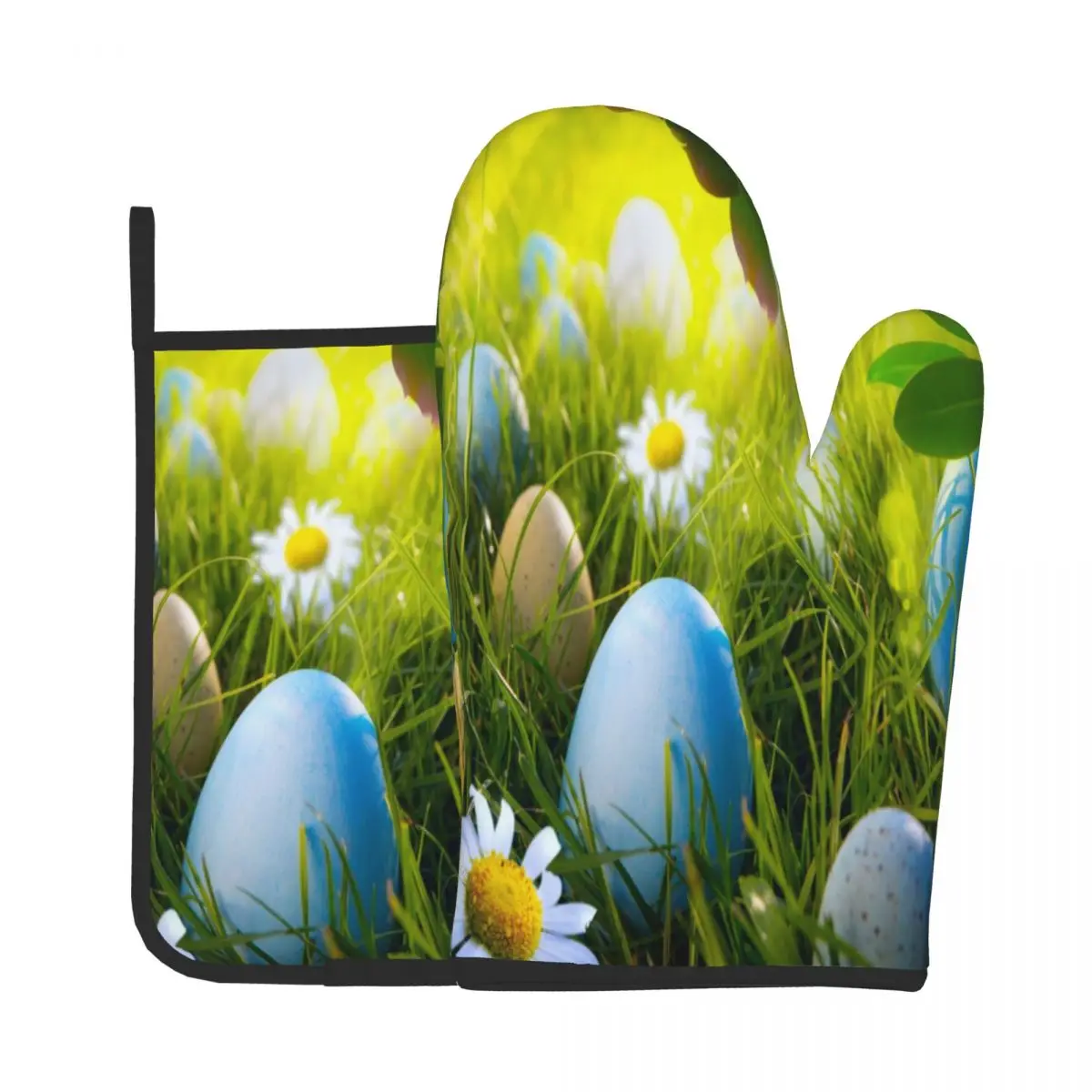 Spring Easter Oven Mitts Potholder Mat Baking Oven Kitchen Cooking Gloves BBQ Microwave Insulation Mat Polyester Gloves Home
Spring Easter Oven Mitts Potholder Mat Baking Oven Kitchen Cooking Gloves BBQ Microwave Insulation Mat Polyester Gloves Home