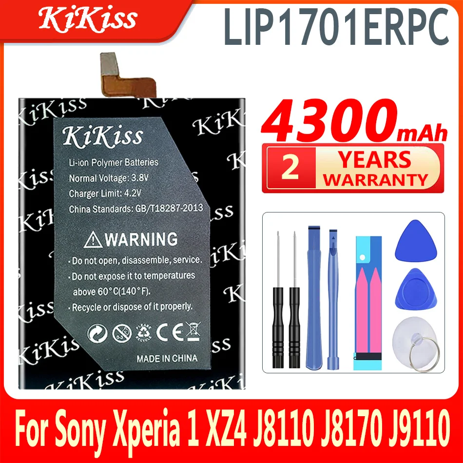 Аккумулятор KiKiss LIP1701ERPC для Sony Xperia 1 XZ4 J8110 J8170 J9110 J9150 SOV40
Аккумулятор KiKiss LIP1701ERPC для Sony Xperia 1 XZ4 J8110 J8170 J9110 J9150 SOV40