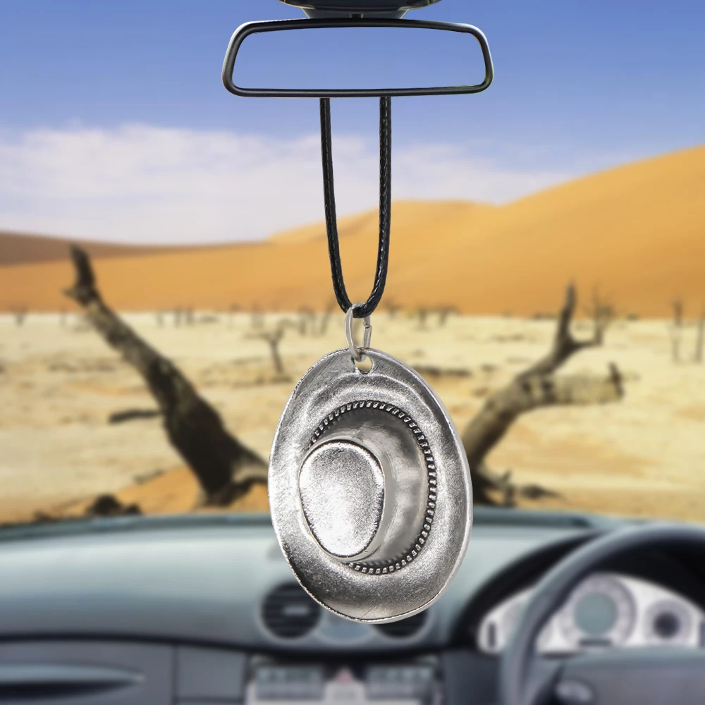 Car Pendant Personalized Creative cowboy hat Rearview Mirror Decoration Hanging Ornaments Automobiles Interior Cars Accessories 
Car Pendant Personalized Creative cowboy hat Rearview Mirror Decoration Hanging Ornaments Automobiles Interior Cars Accessories