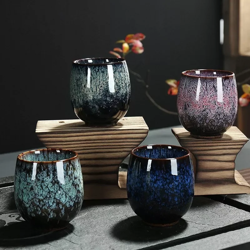 NEW 1pcs/3pcs Kiln Change China Ceramic Tea Cup Porcelain Kung Fu Cups set Pottery Personal Single Drinkware Wholesale Household 
NEW 1pcs/3pcs Kiln Change China Ceramic Tea Cup Porcelain Kung Fu Cups set Pottery Personal Single Drinkware Wholesale Household