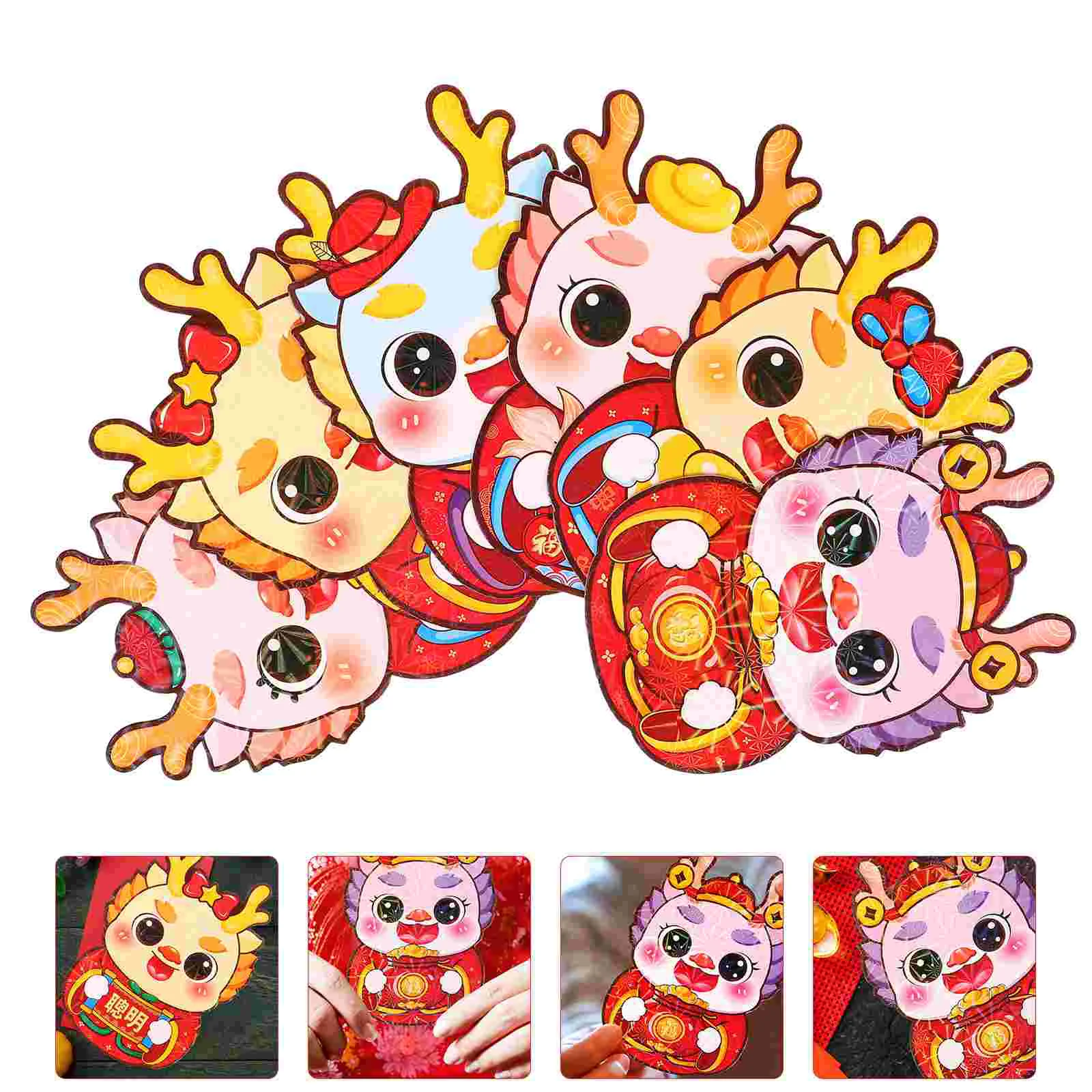 60 Pcs Red Money Pocket Luck Bag Wallets Taste Cute Envelopes Traditional Paper Child
60 Pcs Red Money Pocket Luck Bag Wallets Taste Cute Envelopes Traditional Paper Child