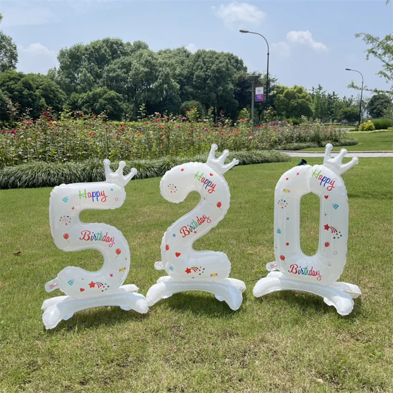 1pc 32Inch Number Aluminum Foil Balloon White Crown Number Column Balloons Baby Shower Birthday Party Decoration Supplies
1pc 32Inch Number Aluminum Foil Balloon White Crown Number Column Balloons Baby Shower Birthday Party Decoration Supplies