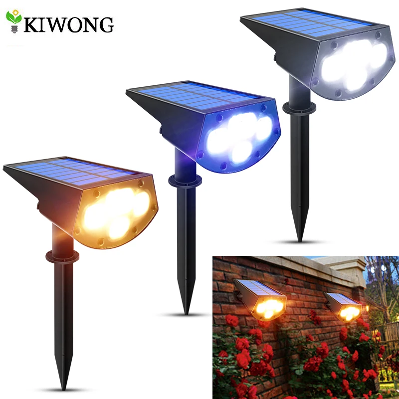 2in1 Solar Spotlights Outdoor Solar Landscape Lights Waterproof Adjustable Wall Lamp for Patio Pathway Yard Garden Driveway Pool
2in1 Solar Spotlights Outdoor Solar Landscape Lights Waterproof Adjustable Wall Lamp for Patio Pathway Yard Garden Driveway Pool
