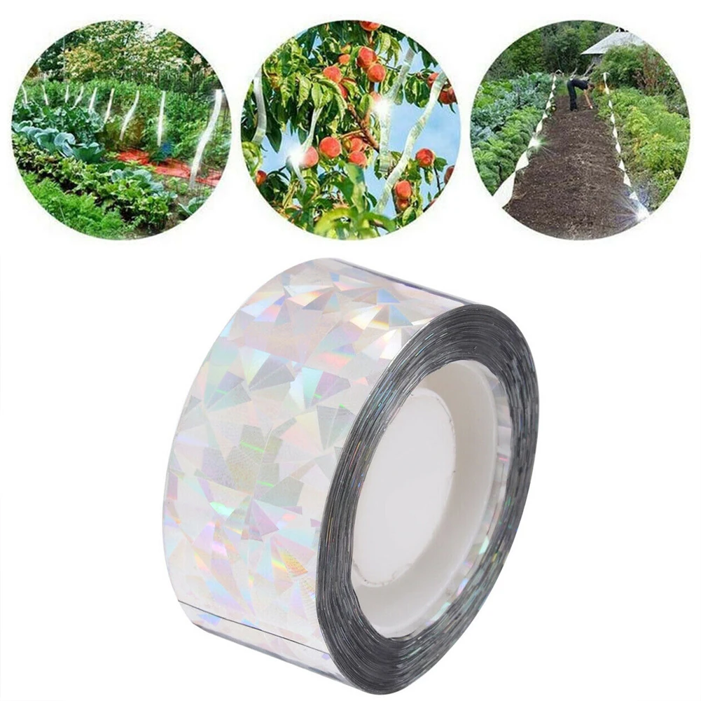 Anti Bird Tape Bird Scare Tape Audible 2.4cm*80m Repellent Tape Reflective Ribbon Fox Repeller Ribbon Tapes for Pest Control
Anti Bird Tape Bird Scare Tape Audible 2.4cm*80m Repellent Tape Reflective Ribbon Fox Repeller Ribbon Tapes for Pest Control