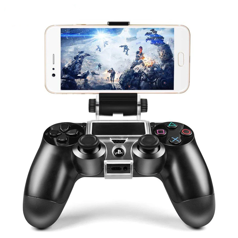 Accessories for Sony PlayStation 4 PS4 Smart Phone Clip Clamp Mount Stand Bracket Phone Clip Holder for Dualshock 4 Accessories 
Accessories for Sony PlayStation 4 PS4 Smart Phone Clip Clamp Mount Stand Bracket Phone Clip Holder for Dualshock 4 Accessories