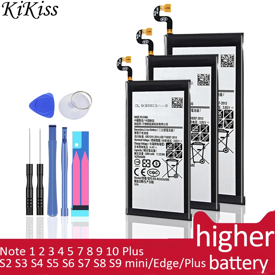 Аккумулятор для Samsung Galaxy Note 1 2 3 4 5 7 8 9 10 Plus/S2 S3 S4 S5 S6 S7 S8 S9 mini Edge Plus SM N910H i9300 i9305 G955F G950F
Аккумулятор для Samsung Galaxy Note 1 2 3 4 5 7 8 9 10 Plus/S2 S3 S4 S5 S6 S7 S8 S9 mini Edge Plus SM N910H i9300 i9305 G955F G950F