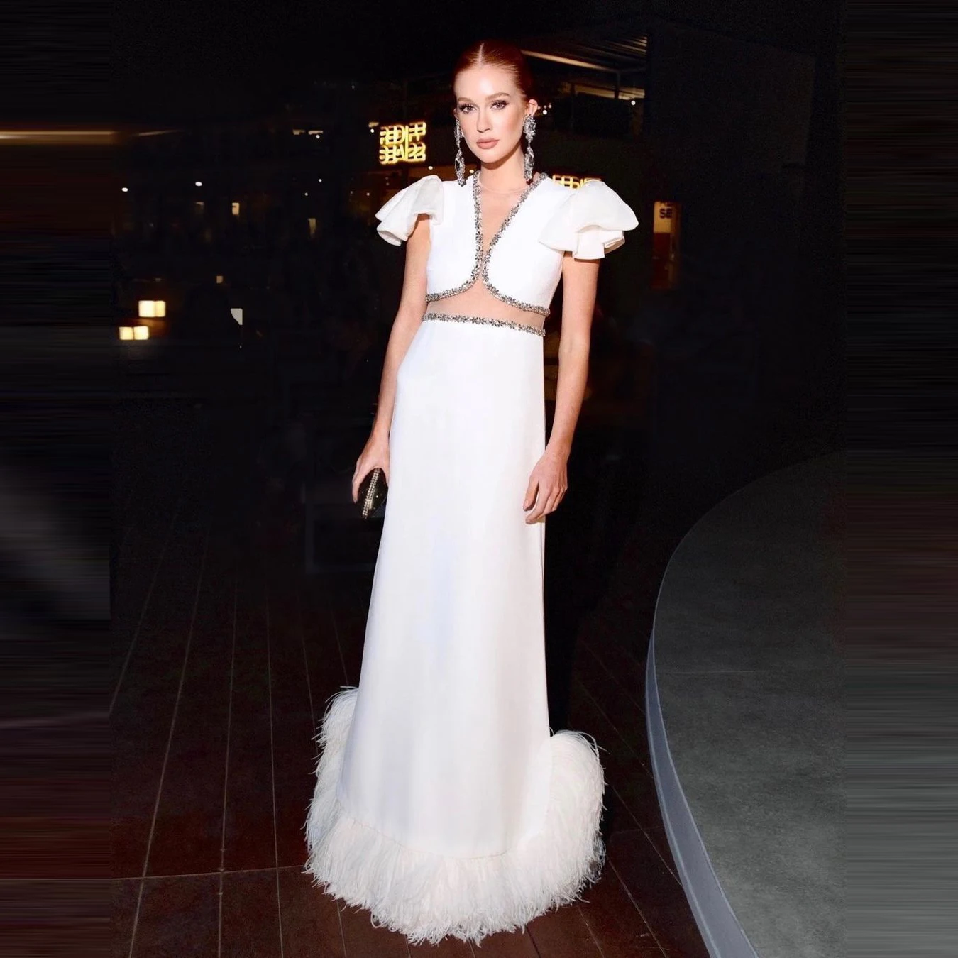 Роскошные вечерние платья из двух частей с перьями Пышное длинное платье-футляр с открытыми плечами и кристаллами для выпускного вечера свадебные платья с V-образным вырезом 2023
Роскошные вечерние платья из двух частей с перьями Пышное длинное платье-футляр с открытыми плечами и кристаллами для выпускного вечера свадебные платья с V-образным вырезом 2023