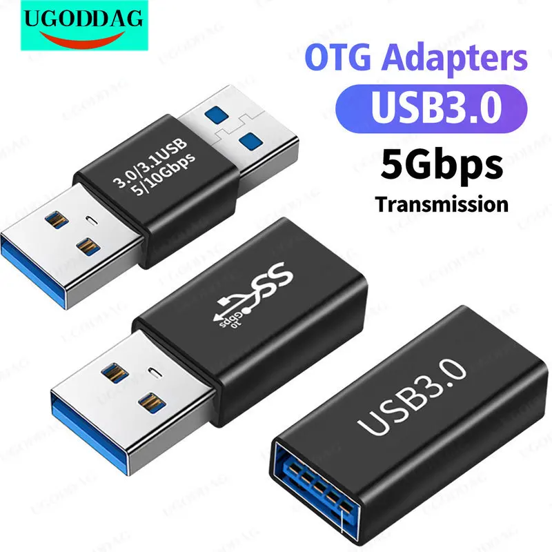 Переходник USB 3 0 на адаптер 5 Гбит/с Gen1 Папа-папа мама конвертер SSD HDD удлинитель