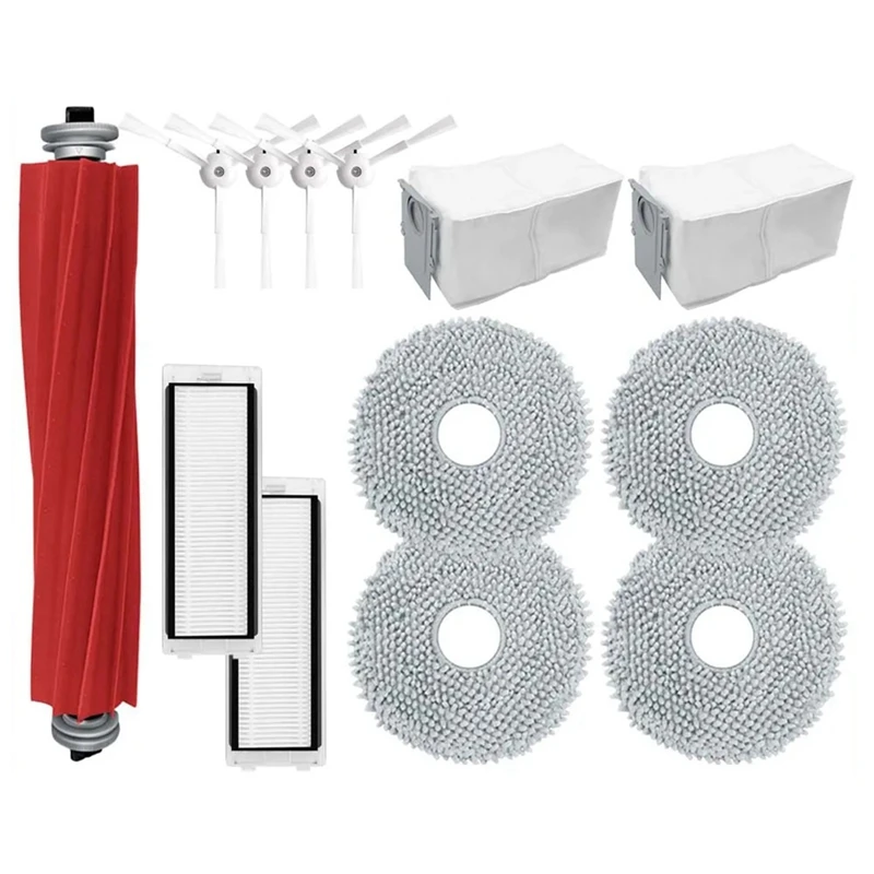 Main Side Brush Parts Hepa Filter Mop Cloths Rag Dust Bag Spare For Roborock Q Revo / P10 A7400RR Robot Vacuums
Main Side Brush Parts Hepa Filter Mop Cloths Rag Dust Bag Spare For Roborock Q Revo / P10 A7400RR Robot Vacuums